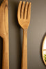 Set of 3 Carved Wood Utensils - view 3