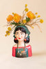 Ceramic Gardner Woman Vase – image 3