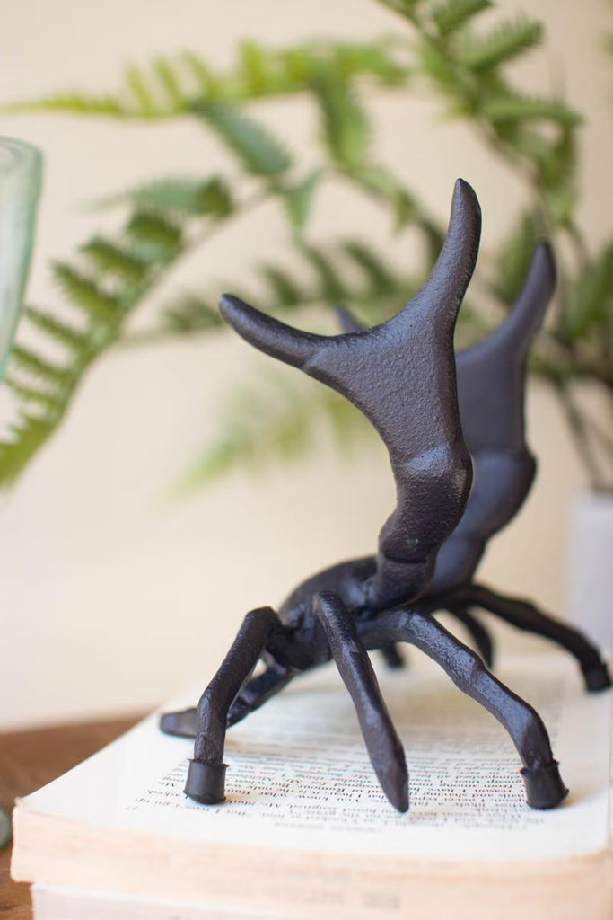 Cast Iron Crab Wine Bottle Holder - image 4