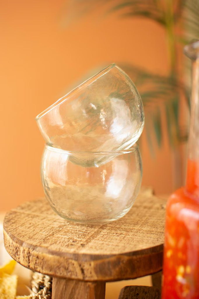 Glass Salsa Pitcher with Four Bowls - image 3