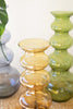 LARGE GLASS BUBBLE VASE - GREEN — Kalalou CV2317