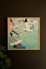 Framed Seagulls Painting – image 5