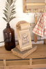 WOODEN TABLE TOP NOTE ROLL (MIN 2) — Kalalou NDE1465K