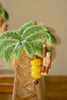Set of 2 Ceramic Palm Tree Vases – image 2
