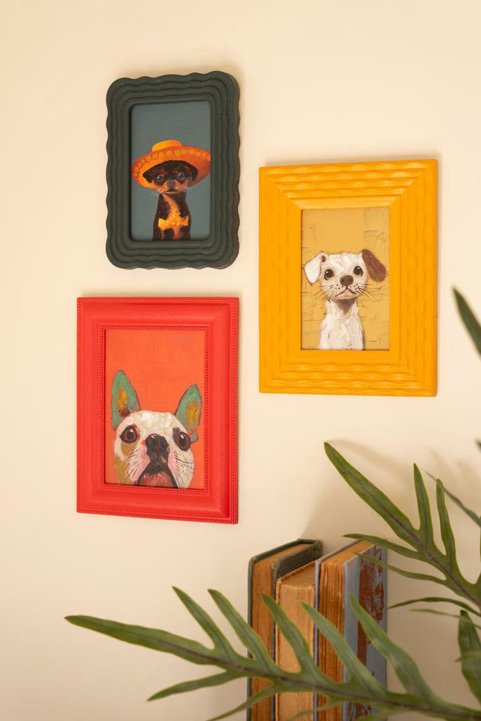 Set of 3 Framed Dog Paintings – image 5