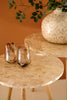 Set of 2 Wooden Accent Tables with Capiz Shell Detail #1 – image 3