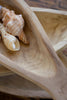 SET OF THREE CARVED WOOD FISH PLATTERS — Kalalou CHUY1019