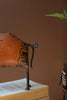 Set of 2 Recycled Iron Steers - image 5