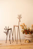 Set of 2 Forged-iron Deer – image 3
