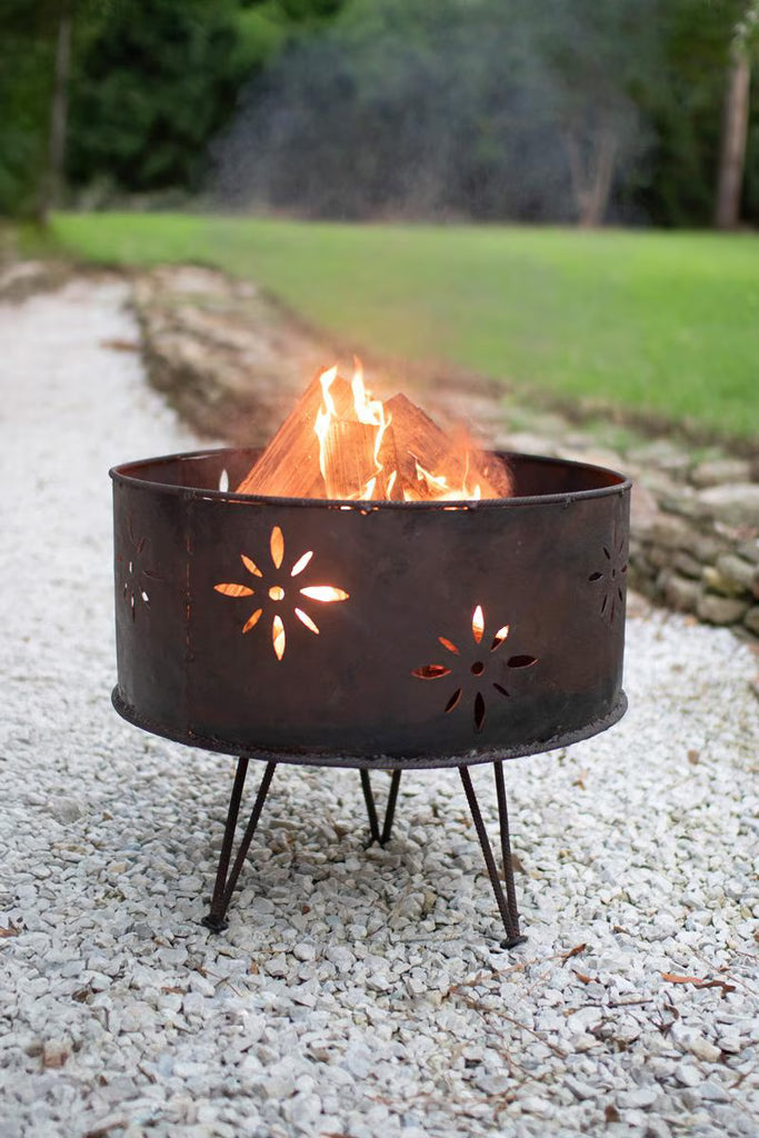 Rustic Iron Fire Pit – image 1