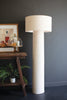 Boucle Fabric Floor Lamp with Shade – image 1