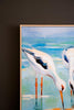 Framed Acrylic Painting - Shore Birds – image 2