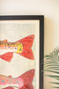 Framed Two Fish Painting – image 3