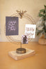 Round Wire Christmas Card Holder on a Stand - image 1