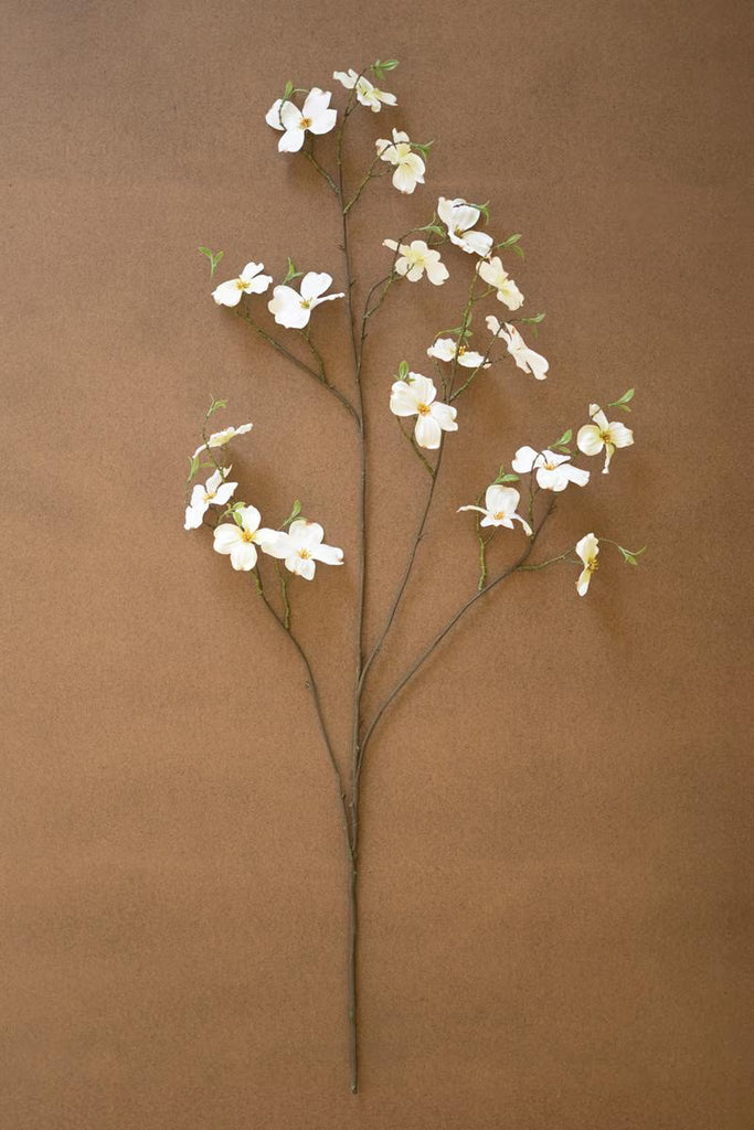 Set of 6 Artificial Dogwood Spray - White – image 1