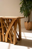 Repuropsed Teakwood Branches Rectangle Coffee Table – image 4