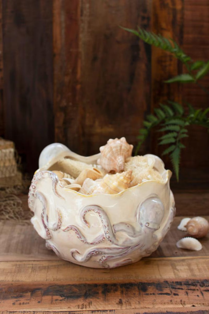 Ceramic Octopus Vase – image 3