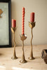 Set of 3 Taper Candle Holders - Tulips - view 1