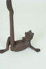 CAST IRON FROG PAPER TOWEL HOLDER (MIN 2) — Kalalou CTM1005K
