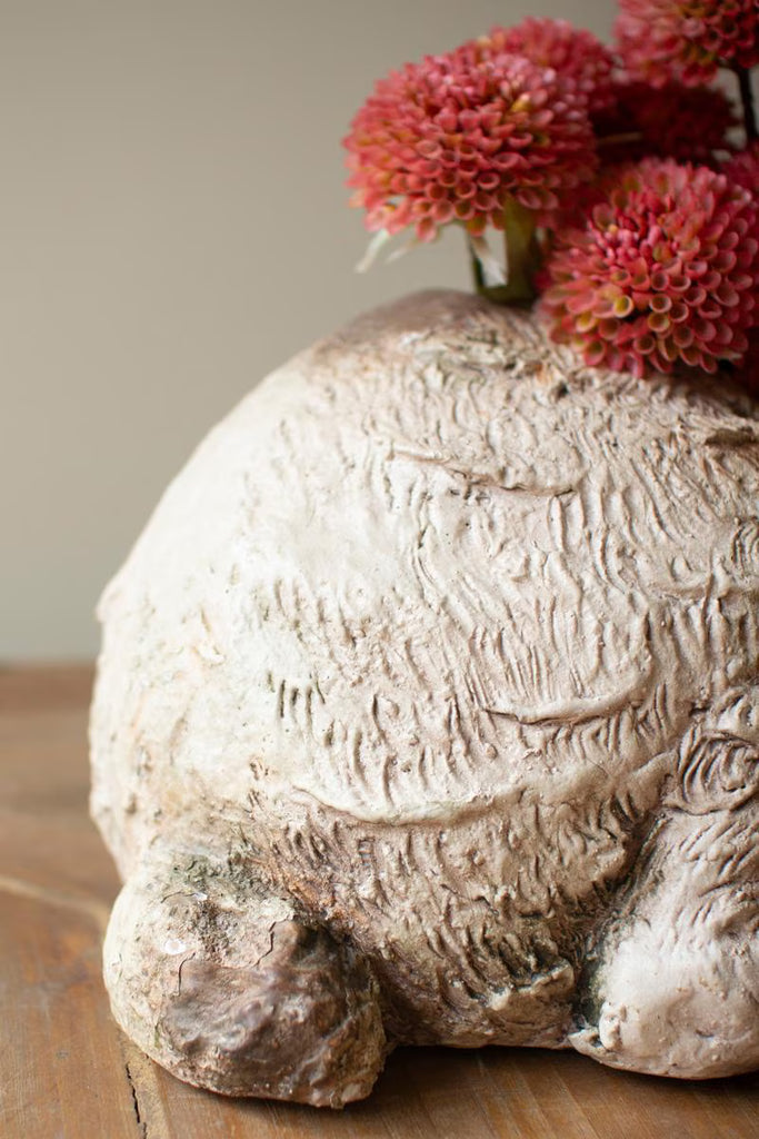 Faux Concrete Sheep Planter – image 4
