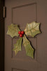 Recycled Metal Holly Door Hanger - image 2