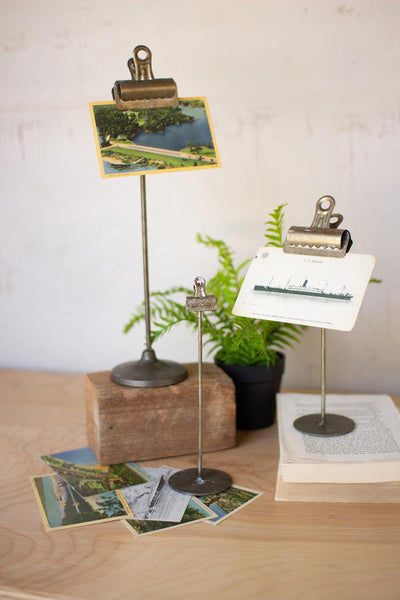 Set of 3 Metal Note Clips (min 2) – image 1