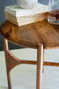ROUND MANGO WOOD ACCENT TABLE — Kalalou NABA1004