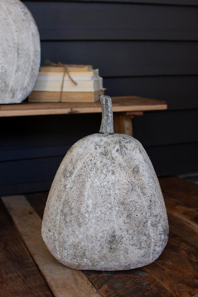 Set of 3 Rustic Metal Pumpkins – image 3
