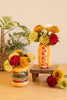 Set of 2 Ceramic Hamburger and Hotdog Vases - image 4