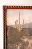 Framed Desert Landscape Print Under Glass – image 2