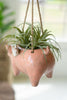 Ceramic Hanging Flying Pig Planter