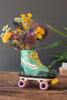 Ceramic Roller Skate Planter