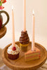 Set of 3 Dessert Ceramic Taper Holders