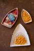 Set of 2 Ceramic Boat Platters
