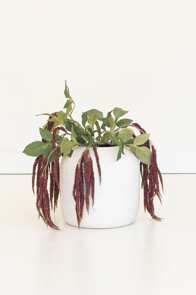 Artificial Crimson amaranthus Spray (Set of 6)