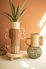 Set of 2 Twisted Paper Urns
