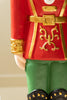 Set of 2 Resin Christmas Soldiers