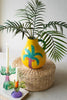 Funky Ceramic Palm Tree Vase