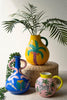 Funky Ceramic Palm Tree Vase