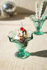 Recycled Glass Ice Cream Dish with Ruffled Edge (Set of 6)
