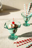 Recycled Glass Ice Cream Dish with Ruffled Edge (Set of 6)