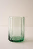 Recycled Fluted Giant Water Glass/Vase (Set of 6)