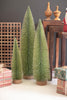 Set of 3 Bottle Brush Christmas Trees