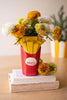 Ceramic French Fries Vase