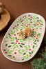 Oval Ceramic Christmas Platter