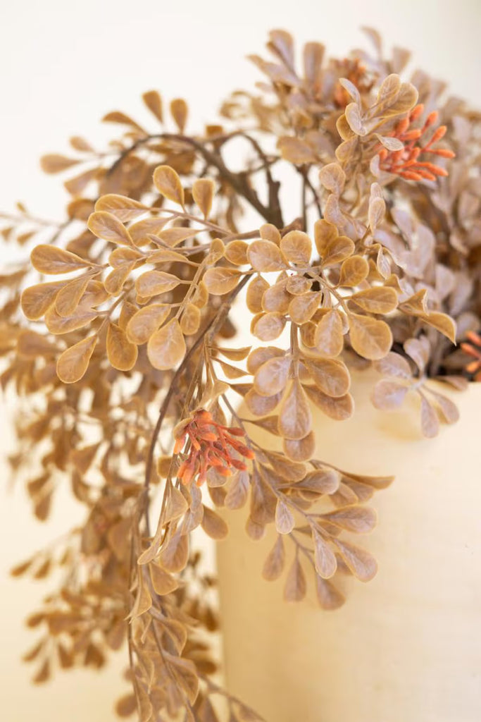 Artificial Seeded Dusty Foliage Spray (Set of 6)