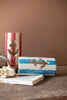 Set of 2 Painted Clay Anchor Luminaries (3 Sets)