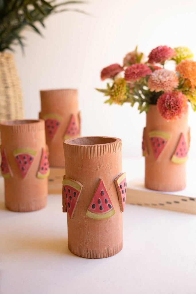 Clay Watermelon Container / Tall (Set of 4)