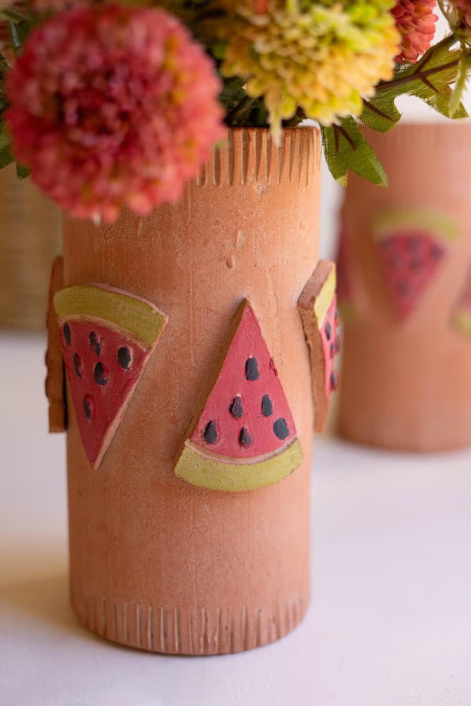 Clay Watermelon Container / Tall (Set of 4)