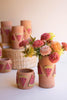 Clay Watermelon Container / Tall (Set of 4)